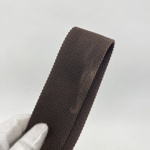 GUCCI Authentic Brown Canvas Shoulder Bag - Picture 6 of 13